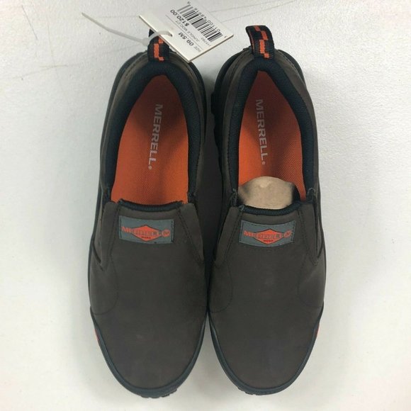 Merrell Jungle Moc CT Composite Toe Leather Work Shoe  Mens 9.5 Sneakers - Picture 3 of 11